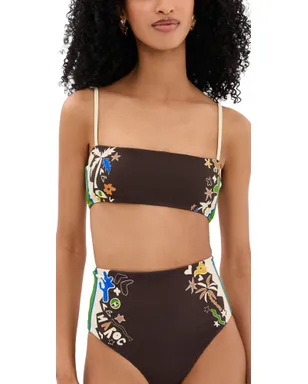 ALÉMAIS Maroc Bandeau Bikini Top Multi - サムネイル1