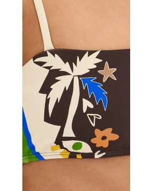 ALÉMAIS Maroc Bandeau Bikini Top Multi - サムネイル6