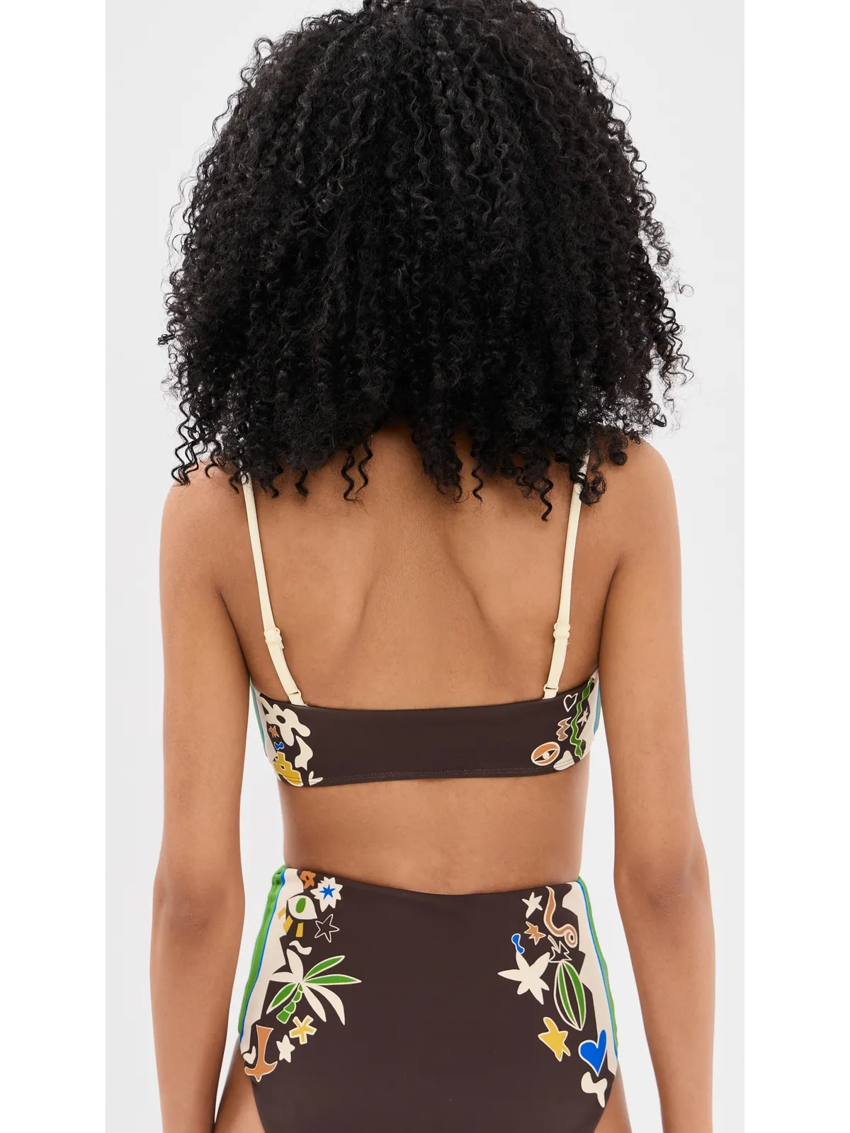 ALÉMAIS Maroc Bandeau Bikini Top Multi - 画像3