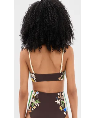 ALÉMAIS Maroc Bandeau Bikini Top Multi - サムネイル3