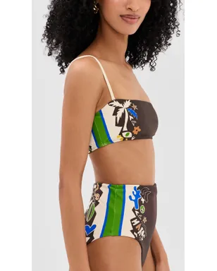 ALÉMAIS Maroc Bandeau Bikini Top Multi - サムネイル4