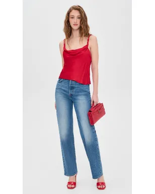 ALICE + OLIVIA モニーク ツイストストラップ カウルネック タンク - サムネイル5