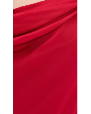 ALICE + OLIVIA モニーク ツイストストラップ カウルネック タンク - サムネイル6