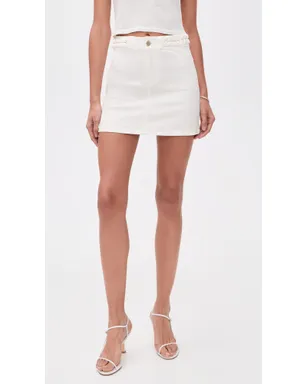 ALICE + OLIVIA Kari ブレイドウエストバンド ミニスカート - サムネイル2