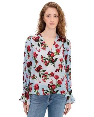 ALICE + OLIVIA Moranne ブラウス ラッフルスリーブ トップス - サムネイル1