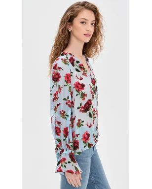 ALICE + OLIVIA Moranne ブラウス ラッフルスリーブ トップス - サムネイル4