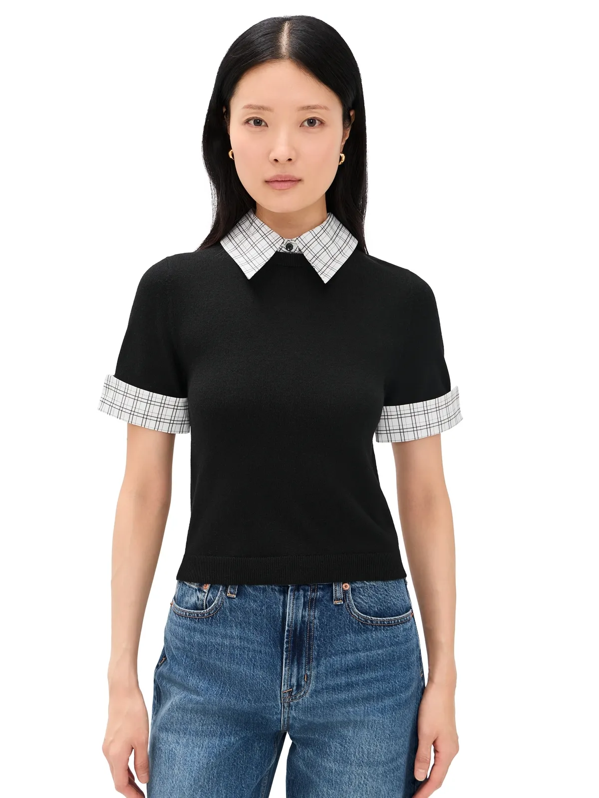 ALICE + OLIVIA アスター カラード プルオーバー - 画像1