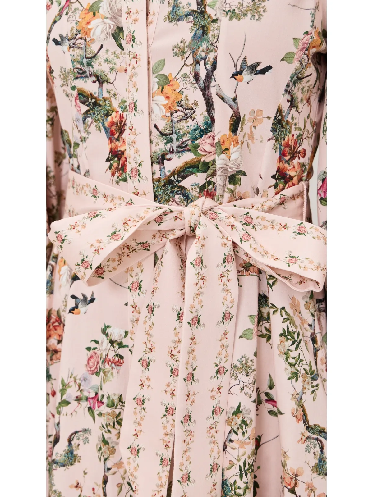 ALICE + OLIVIA Lucyミニシャツドレス Sunset Grove English Rose - 画像6