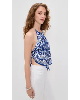 ALICE + OLIVIA フレンチー ハンカーチーフ ホルタートップ - サムネイル4
