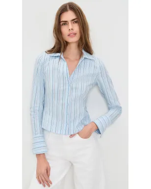 ALICE + OLIVIA Freya Fitted Nipped Waist Top - サムネイル2