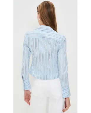 ALICE + OLIVIA Freya Fitted Nipped Waist Top - サムネイル3