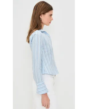 ALICE + OLIVIA Freya Fitted Nipped Waist Top - サムネイル4