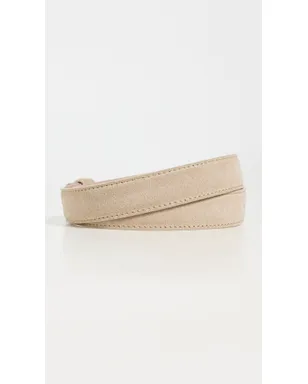 Altuzarra カプチーノ色のオーガニックバックルベルト - サムネイル4