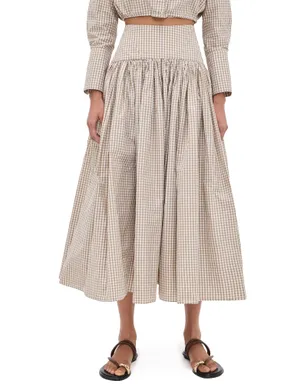 ALEXIS Havara Skirt Tan/White - サムネイル1