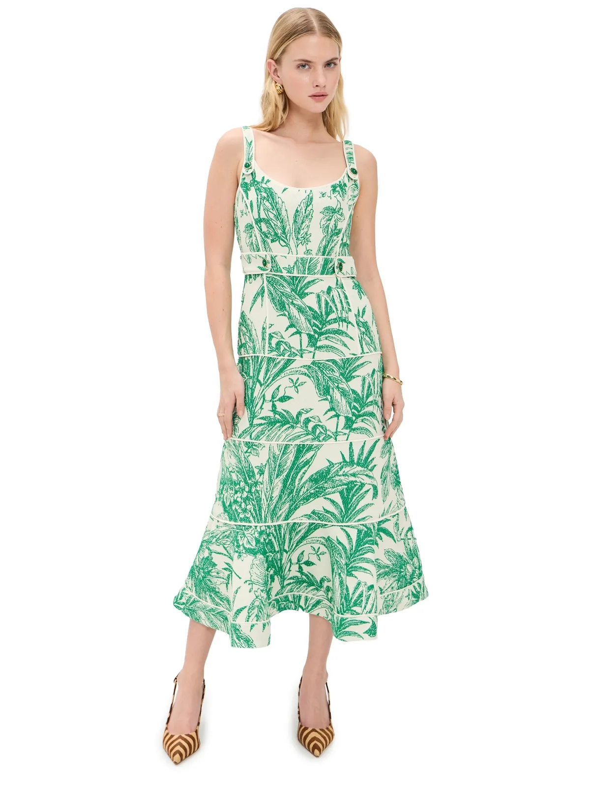 ALEXIS Kayleen Dress Verde Palm - 画像1