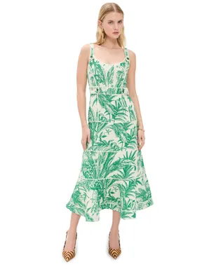 ALEXIS Kayleen Dress Verde Palm - サムネイル1