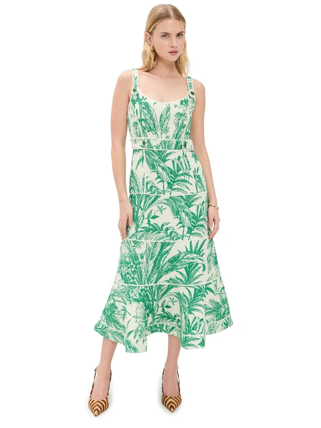 Alexis ALEXIS Kayleen Dress Verde Palmの商品画像