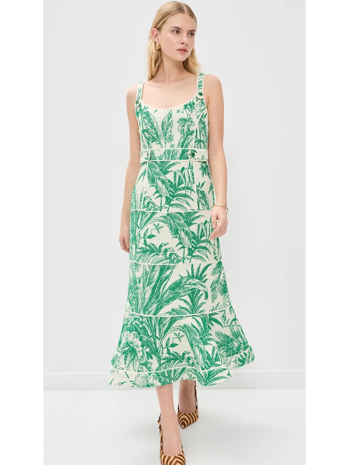 ALEXIS Kayleen Dress Verde Palm - 画像5