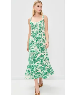 ALEXIS Kayleen Dress Verde Palm - サムネイル5