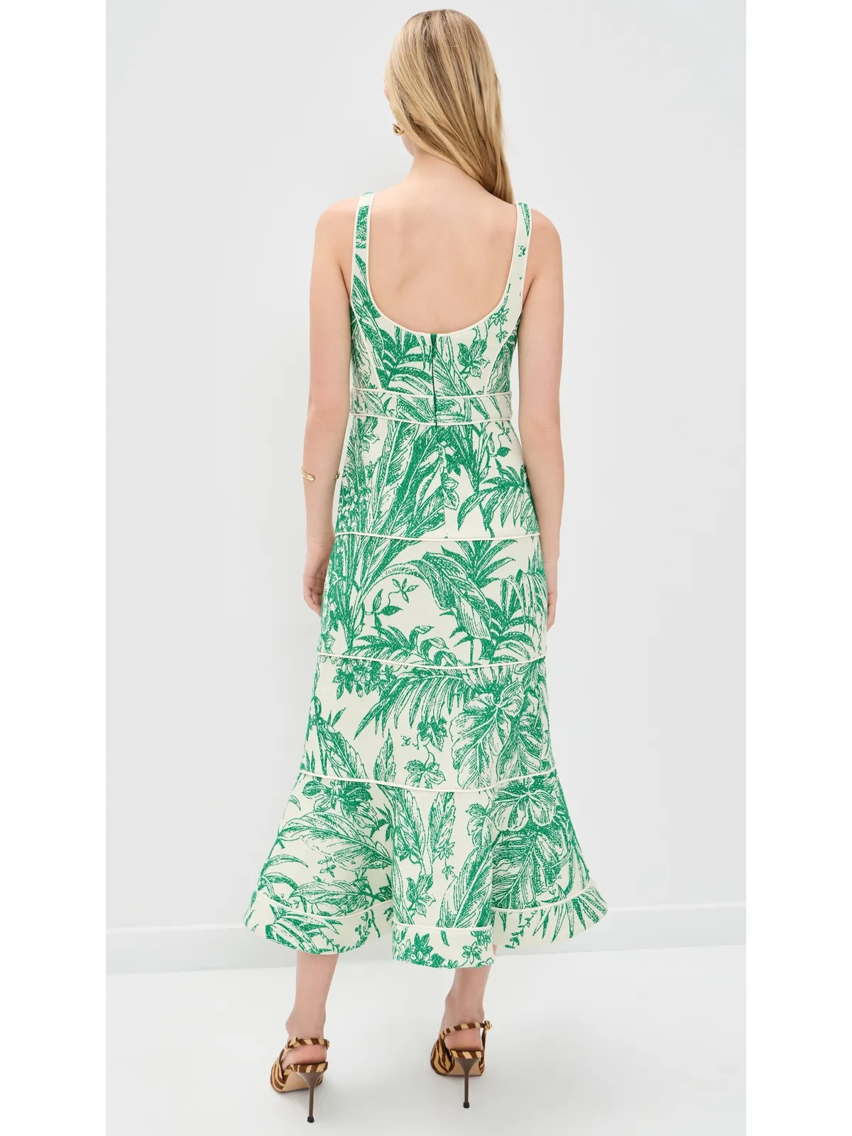 ALEXIS Kayleen Dress Verde Palm - 画像3