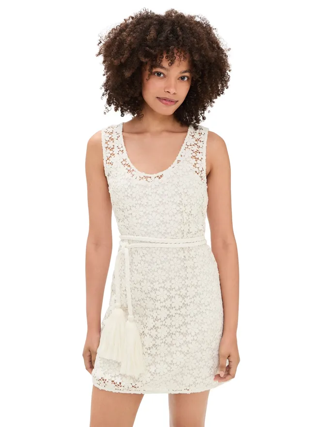 Apiece Apart Apiece Apart ラヘル タッセル ミニドレス クリームの商品画像