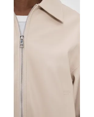 Apparis Ada Sans Faux Leather Jacket Latte M - サムネイル6