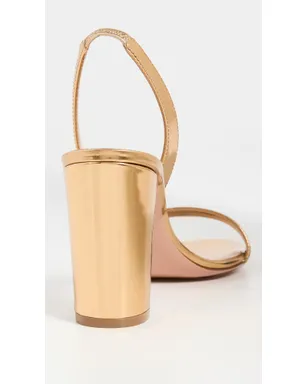 Aquazzura So Nude サンダル ソフトゴールド - サムネイル4