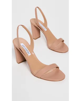 Aquazzura So Nude ブロックサンダル - サムネイル5