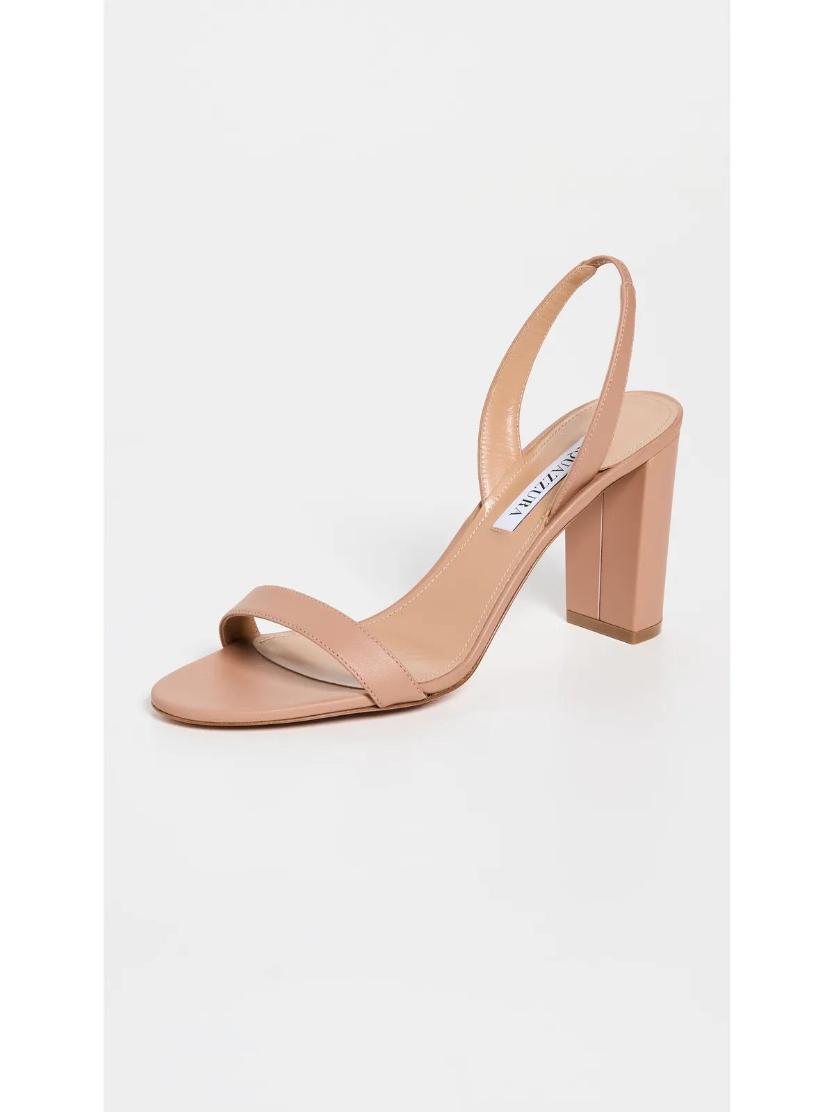 Aquazzura So Nude ブロックサンダル - 画像2