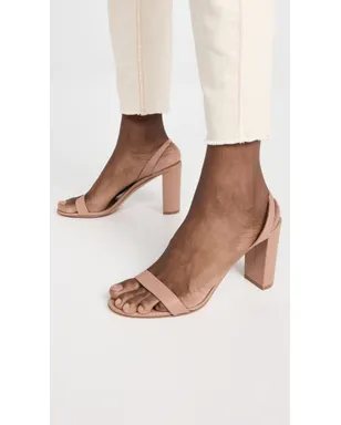 Aquazzura So Nude ブロックサンダル - サムネイル3