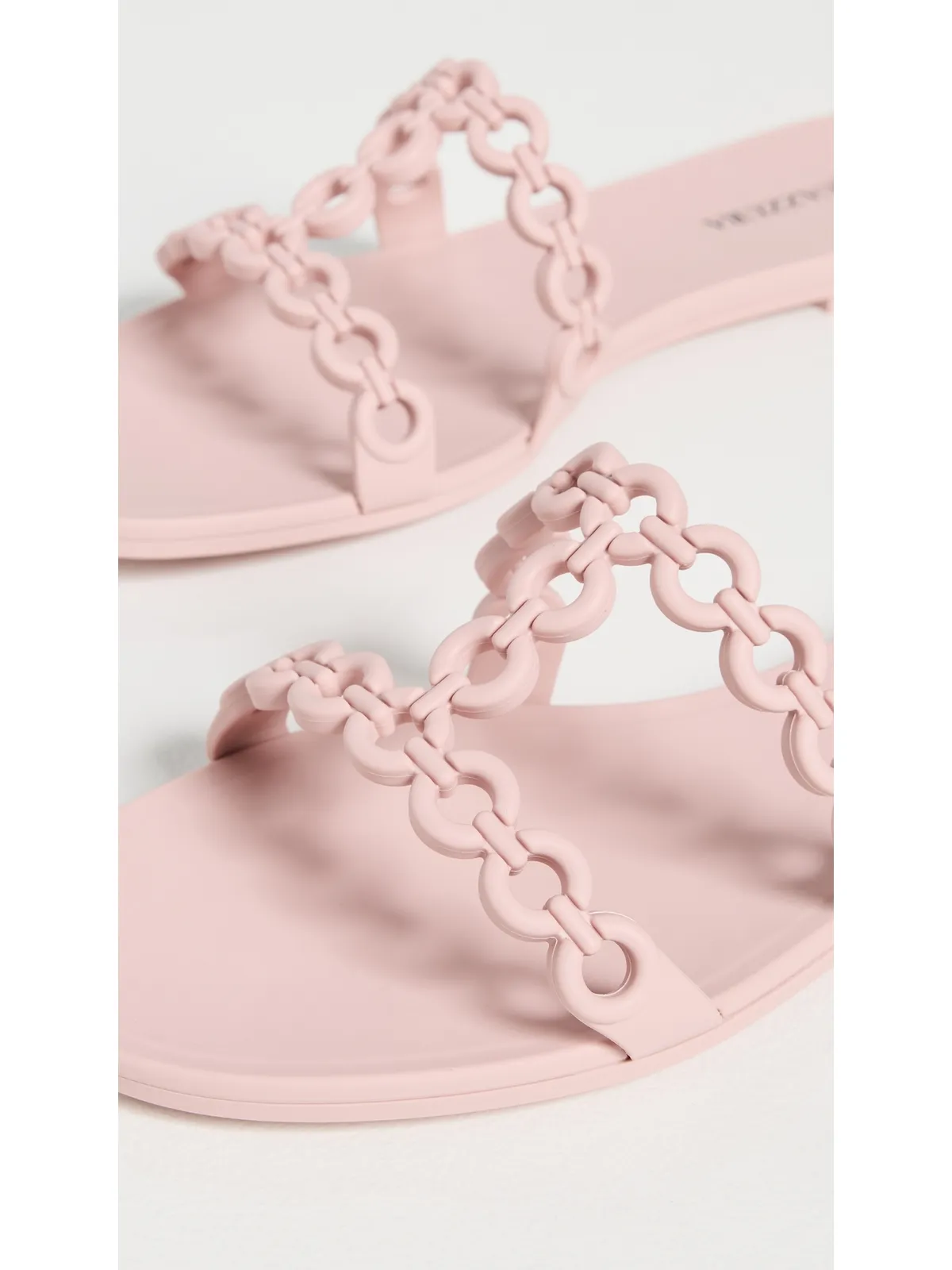 Aquazzura アクアズーラ インフィニティ チェーン ジェリー サンダル フラット - 画像6