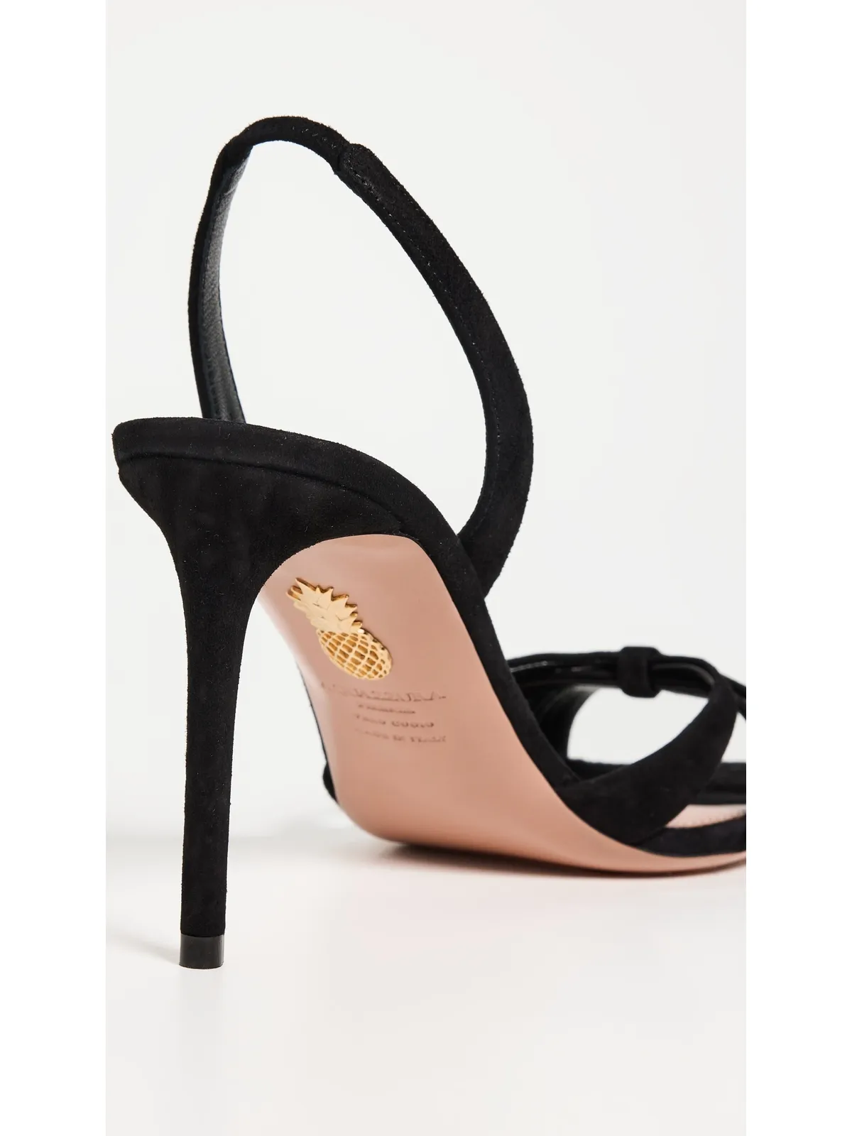 Aquazzura Tati サンダル 85mm ブラック - 画像4