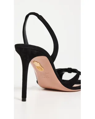 Aquazzura Tati サンダル 85mm ブラック - サムネイル4