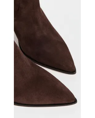 Aquazzura ボーギー カウボーイブーティ エスプレッソ - サムネイル6