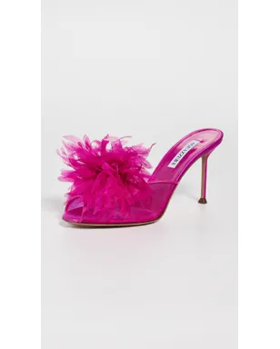 Aquazzura ポーム ミュール 85 アザレア ピンク - サムネイル2