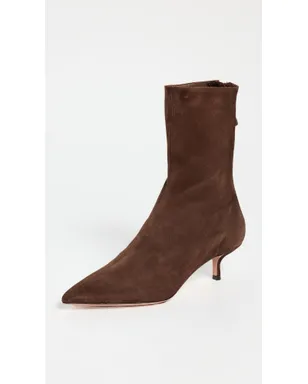 Aquazzura Montmartre ブーティ エスプレッソ - サムネイル2