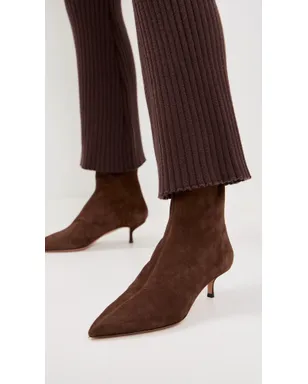 Aquazzura Montmartre ブーティ エスプレッソ - サムネイル3