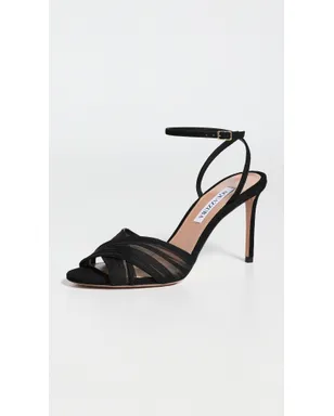 Aquazzura ヴォイル85 サンダル ブラック - サムネイル2
