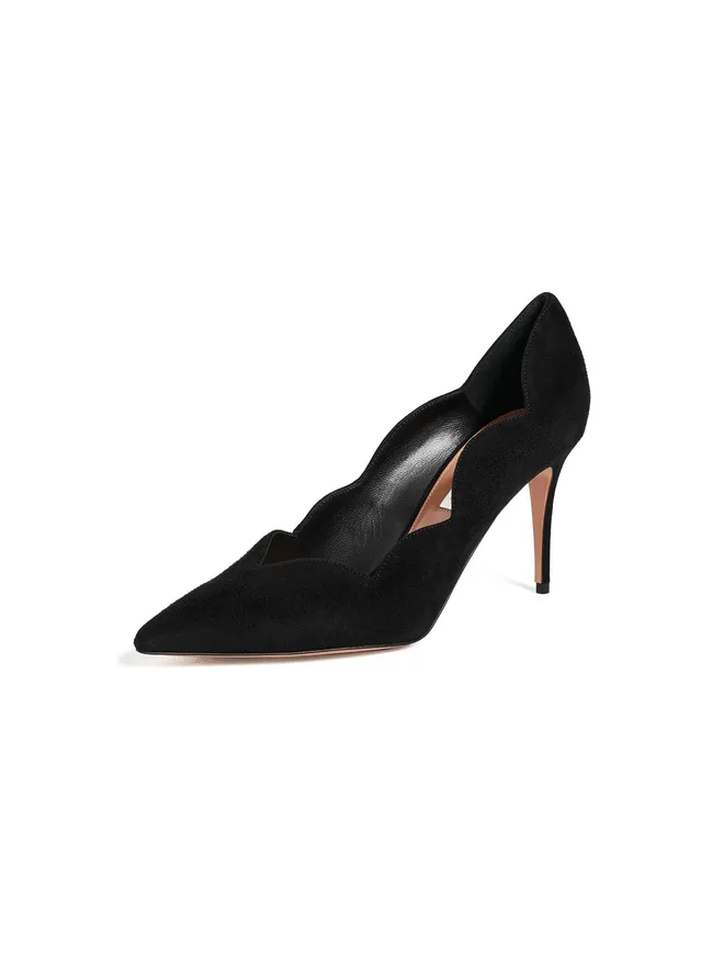 Aquazzura Aquazzura ペタルパンプス 85 ブラックの商品画像