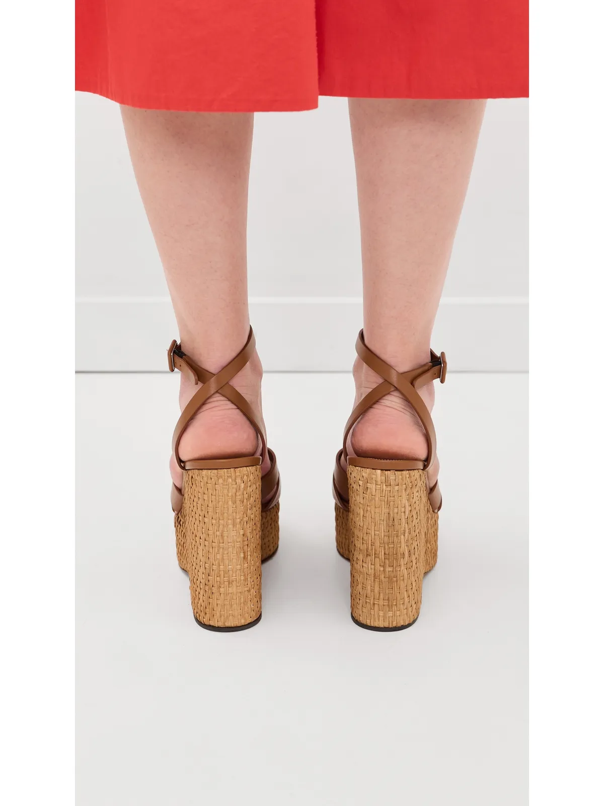 Aquazzura Copacabana ウェッジサンダル - 画像5