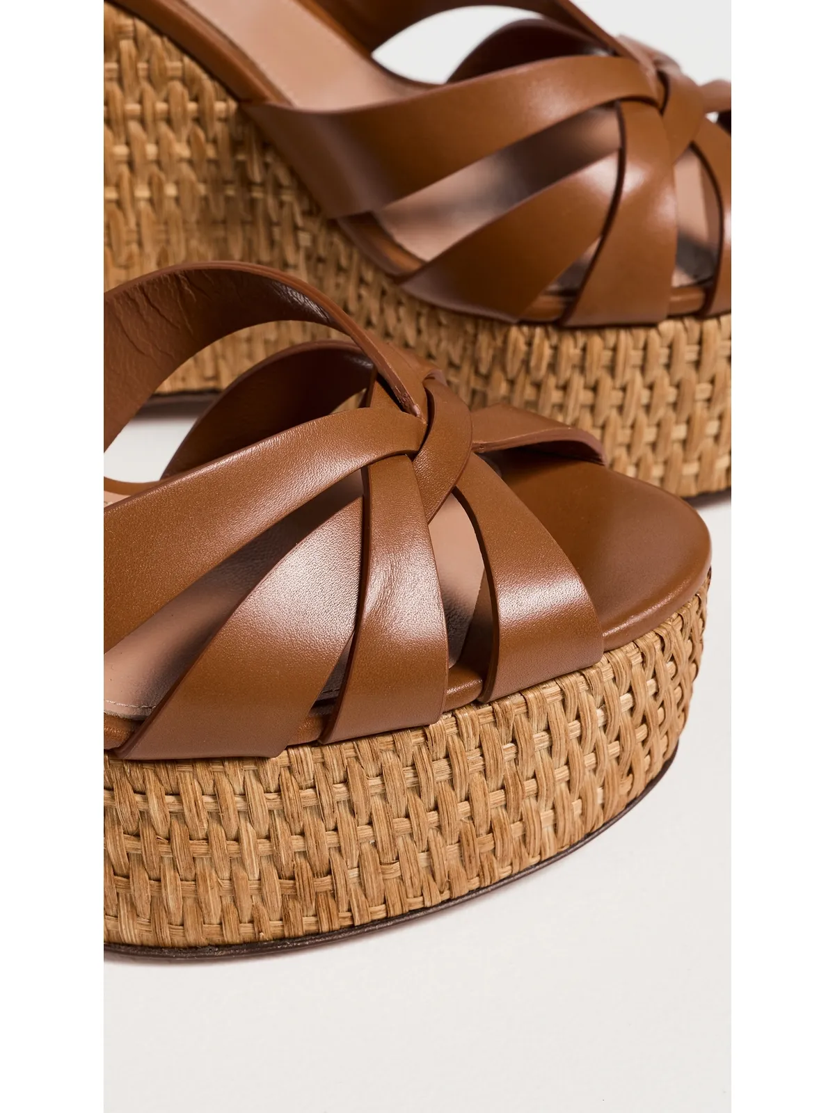 Aquazzura Copacabana ウェッジサンダル - 画像6