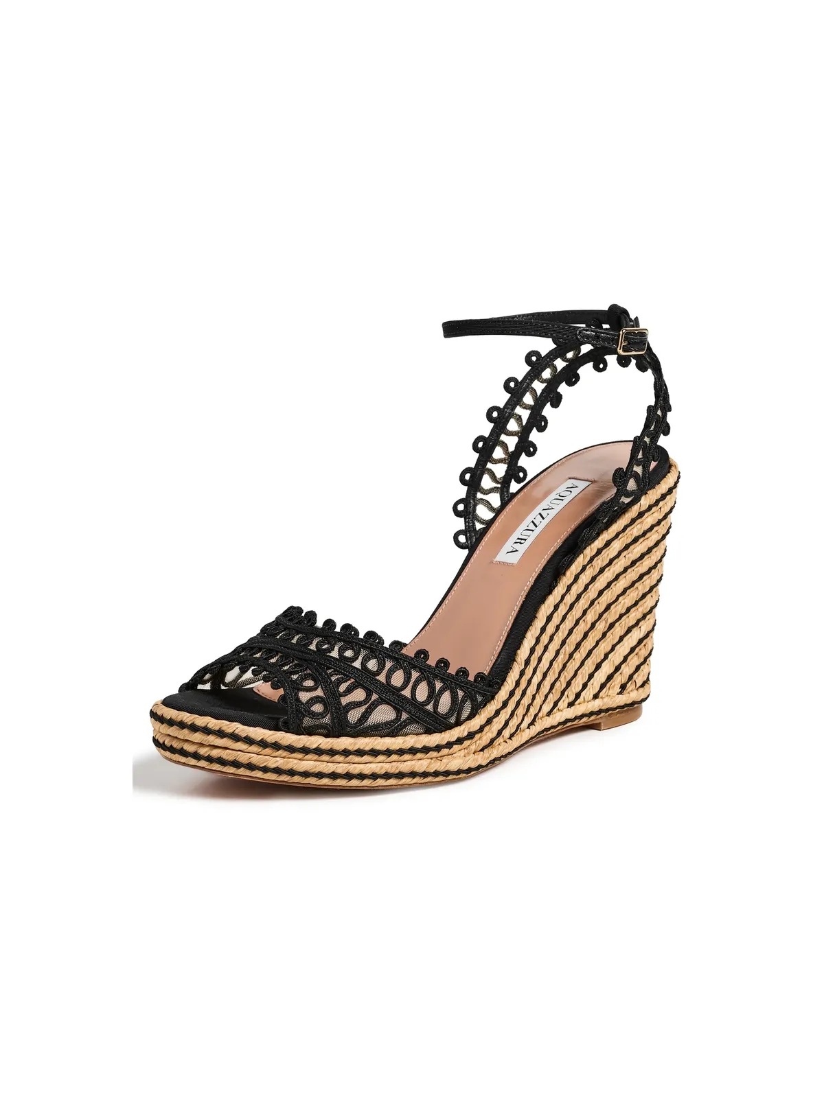 Aquazzura Kahlo エスパドリーユ ウェッジ - 画像1