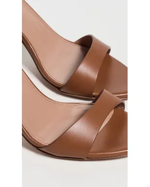 Aquazzura サンシーカー サンダル 85mm タバコ - サムネイル6