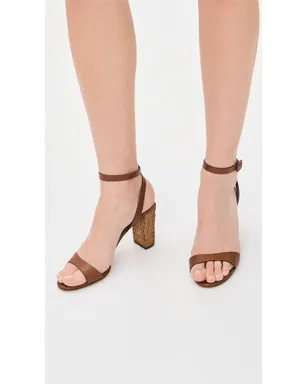 Aquazzura サンシーカー サンダル 85mm タバコ - サムネイル3