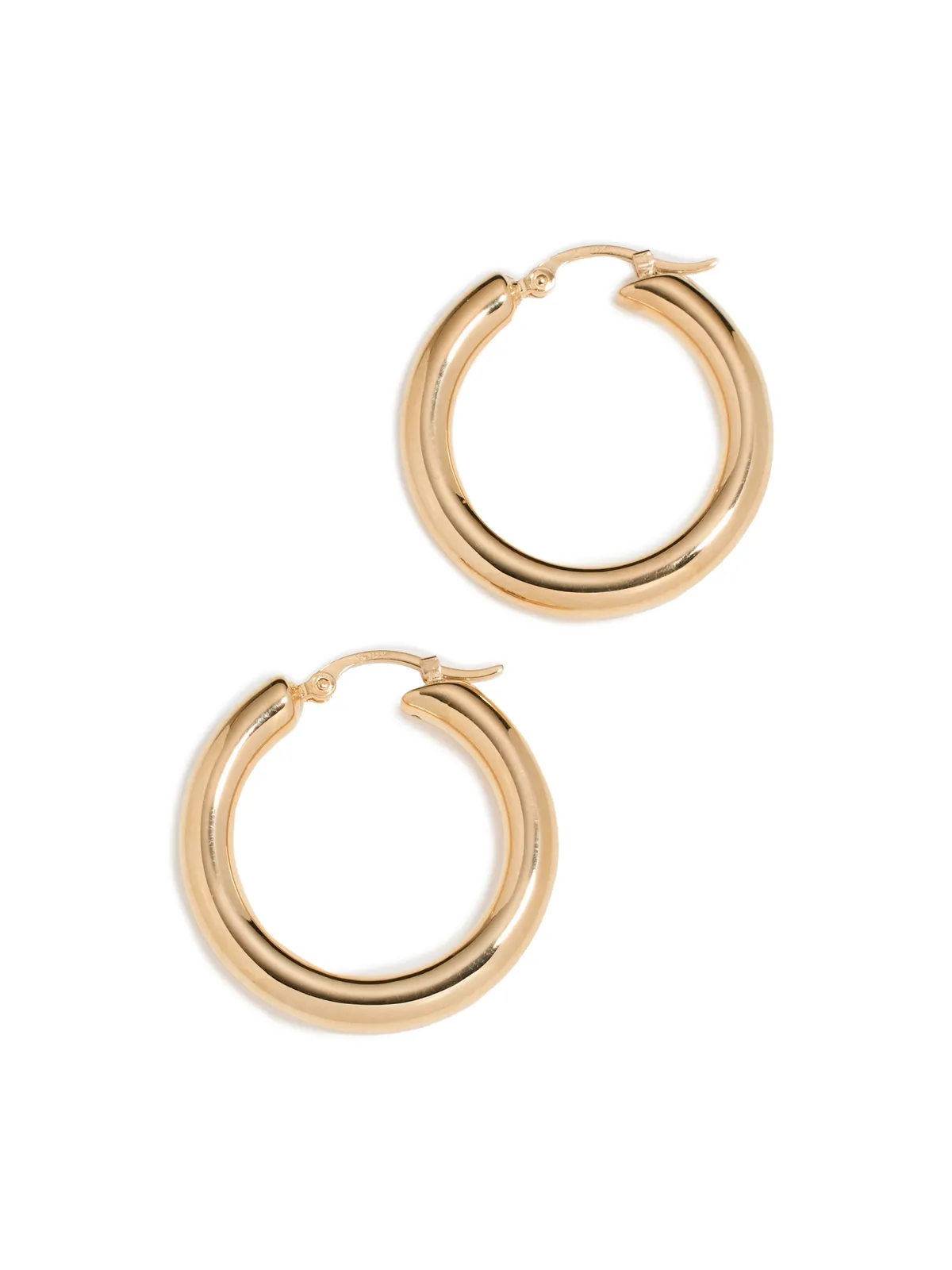 Ariel Gordon Jewelry 14k ジュニア ヘリウム フープ ピアス - 画像1