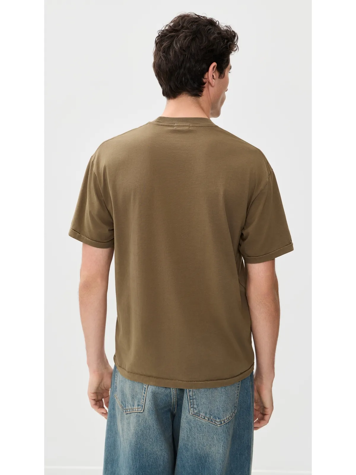 ASHER Noah Supima Tee Seaweed - 画像3