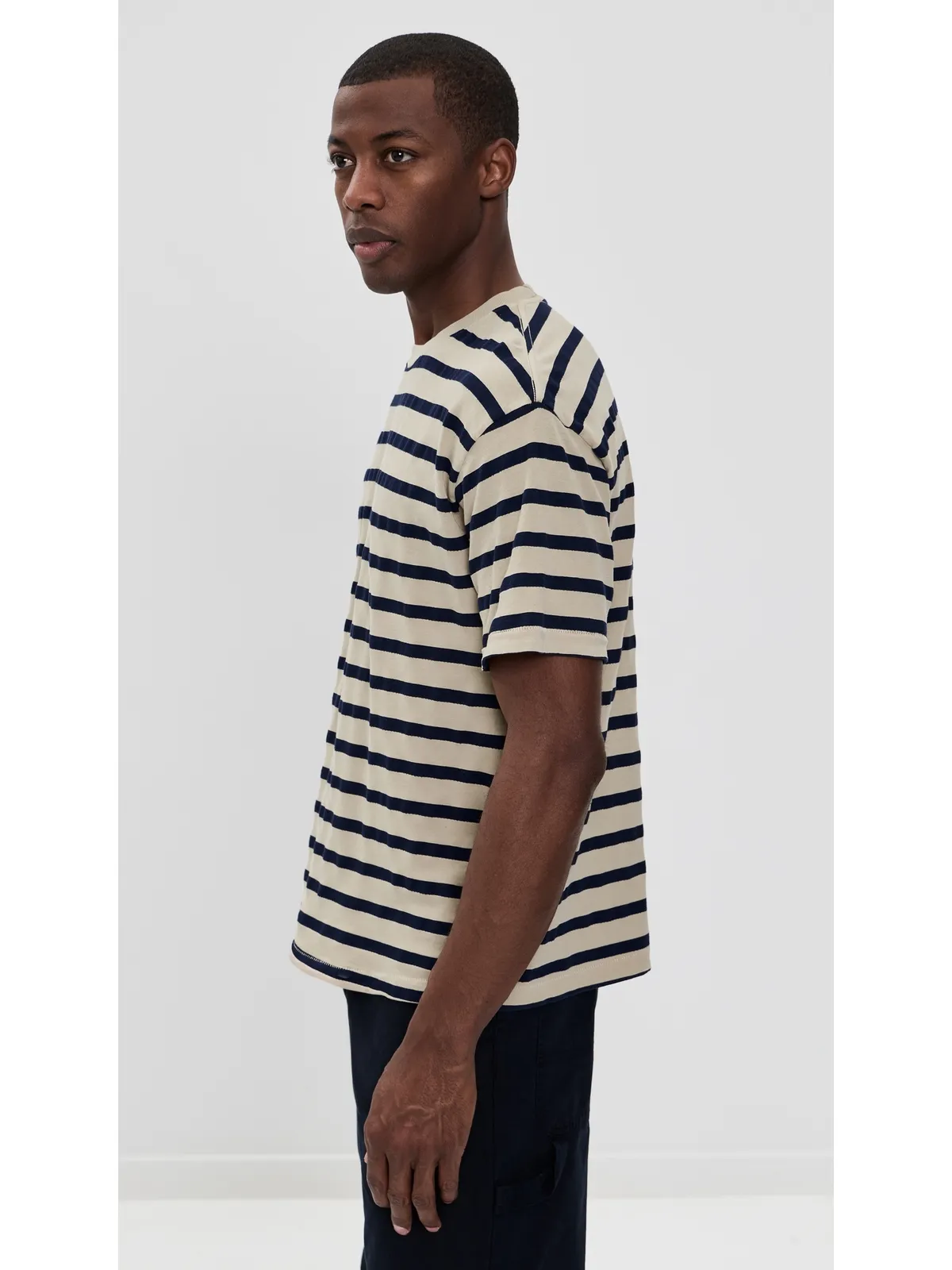 ASHER Enzo Stripe Tee - 画像4