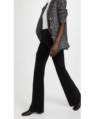 ASKK NY Brighton Velvet Wide Leg Pants - サムネイル5