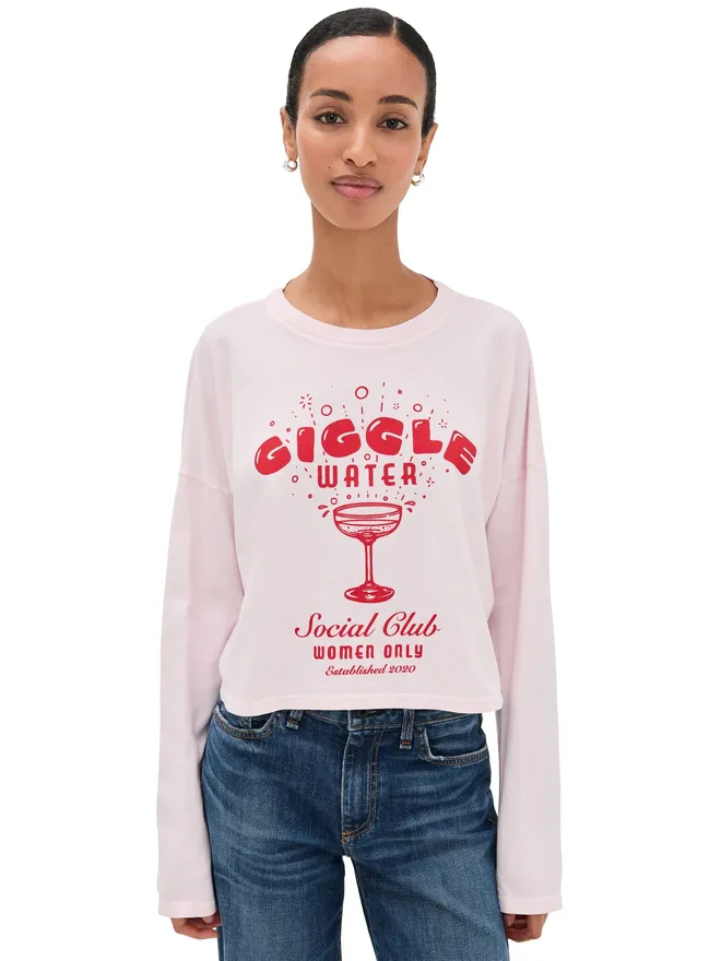 ASKK NY ASKK NY クロップド丈長袖Tシャツの商品画像