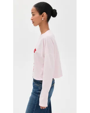 ASKK NY クロップド丈長袖Tシャツ - サムネイル4